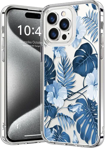 Vista 125 de bicol - Funda protectora a prueba de golpes para iPhone 15 Plus, funda delgada de acrílico transparente y diseños modernos para niña y mujer, 6.7