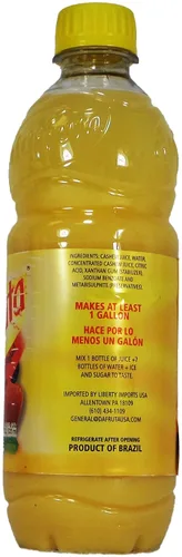 Vista 4 de Dafruta Concentrado de jugo de anacardo - 16.9 onzas líquidas Suco Concentrado Dafruta Sabor Caju - 16.9 fl oz - (PACK DE 04)
