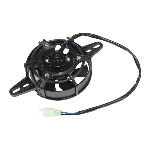 Vista 5 de Ventilador de radiador de refrigeración para motocicleta de 12 V, ventilador de radiador de aceite para motocicleta de 200 cc, 250 cc, 300 cc, quad