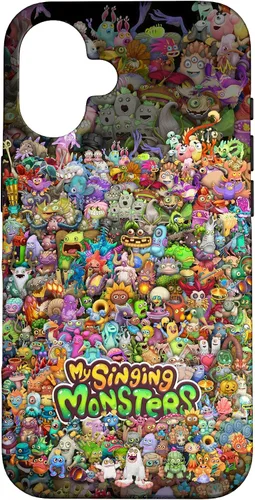 Vista 32 de My Singing Monsters - Funda de teléfono Monster Medley para iPhone 17