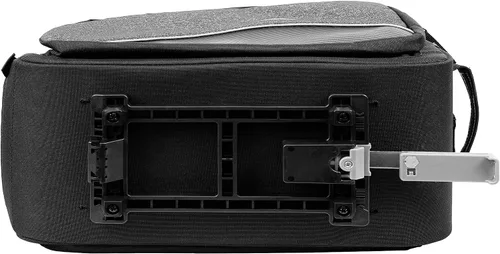 Vista 2 de Ibera Bolsa de Bicicleta MIK Commuter 15L - Bolsas de Bicicleta con Clip para Bicicletas con Funda para Laptop, Múltiples Bolsillos y Correa