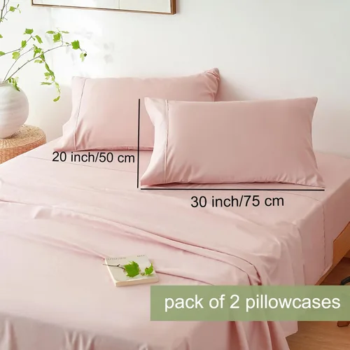 Vista 6 de Mohap - Juego de sábanas de microfibra cepillada, ropa de cama suave de lujo, resistente a la decoloración