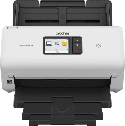 Vista 13 de Brother ADS-3100 - Escáner de escritorio de alta velocidad Compacto con velocidades de escaneo de hasta 40 ppm, blanco Escaneo de documentos