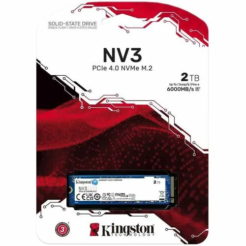 Vista 3 de 2000G NV3 M.2 2280 PCIe 4.0 NVMe SSD