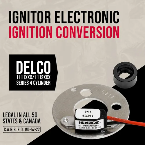 Vista 2 de PerTronix Kit de conversión de encendido electrónico de encendido 1143, compatible con Delco 4 cilindros