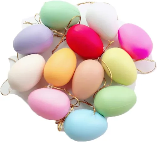 Vista 7 de 50 huevos de Pascua rellenos de plástico de 2.5 pulgadas para niños, juguetes de Pascua para fiestas de Pascua, caza, regalos para niños