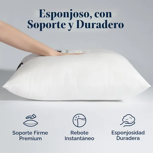 Vista 5 de Phantoscope Almohadas para exteriores de 18 x 18 pulgadas, paquete de 4 Blanco puro
