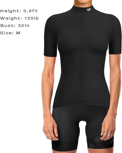 Vista 2 de Lo.gas Cycling Jersey WomenShort SleeveBike Bicycle Biking Shirts for Women