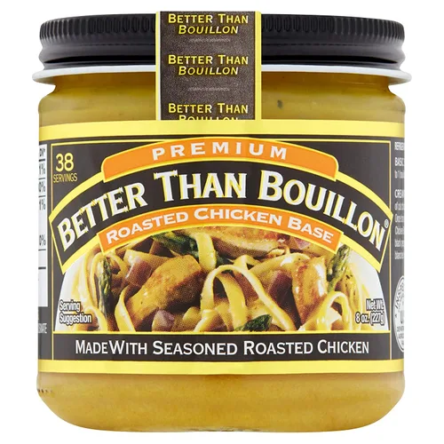 Vista 4 de Better than Bouillon Base de carne asada prémium y base de pollo asado frascos de 8 onzas (paquete de 2)
