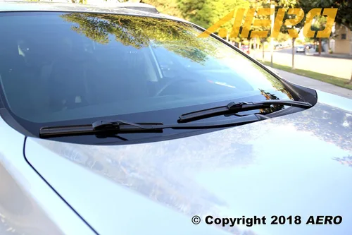 Vista 8 de AERO Limpiaparabrisas prémium de 22 pulgadas + 14 pulgadas para todas las estaciones (paquete de 2)