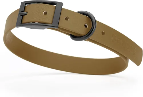 Vista 35 de Dogline Biothane - Collar impermeable para perro con hebilla de liberación rápida, resistente cincha de nailon recubierta con resistente y a prueba