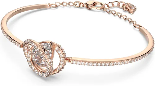 Vista 2 de Pulsera de Swarovski Generation, Blanco, Chapado en tono de oro rosa