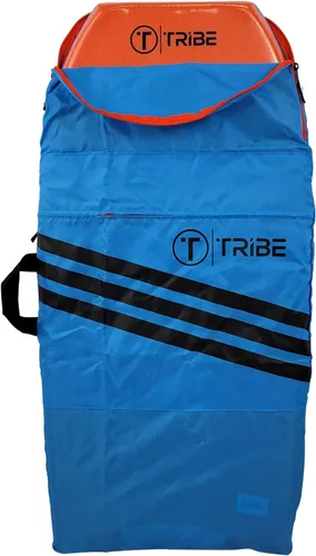 Vista 2 de Tribe Boards The Sleeve Single 1 Bodyboard Mochila Bolsa-Azul