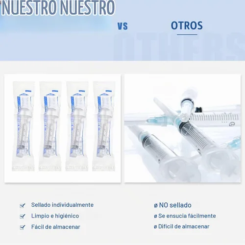 Vista 7 de Boao Paquete de 10 jeringas de plástico sin aguja para resina epoxi, 0.3 fl