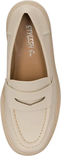 Vista 6 de STYLISH S Skye - Mocasines de tacón bajo con suela de lengüeta para mujer