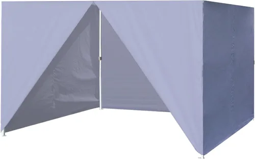 Vista 80 de Eurmax USA - Kit de paredes con cierre completo para toldo desplegable de 8x8 pies, solo 4 paredes (verde bosque)