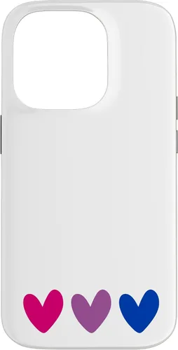 Vista 17 de Bisexual Pride Flag Heart Bi Sexual Bi-Sexual LGBT Men Women Case for iPhone 17