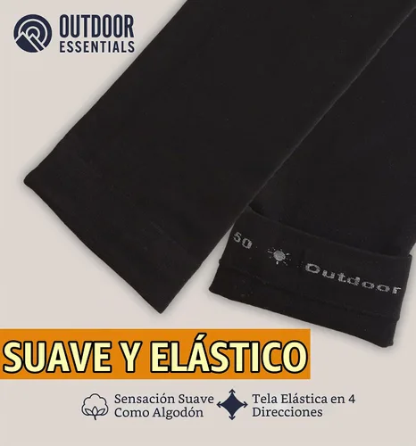 Vista 7 de OutdoorEssentials Mangas de brazo con protección solar UV, manga de compresión para brazos, mangas de brazo UV para hombres, mujeres, mangas