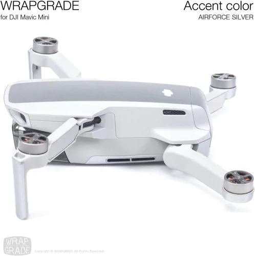 Vista 5 de Wrapgrade Skin compatible con DJI Mavic Mini Color decorativo