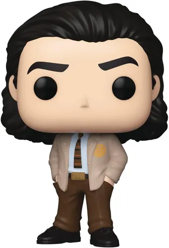Vista 6 de POP Marvel: Loki - Figura de vinilo de Loki in Suit Funko (paquete con funda protectora de caja compatible)