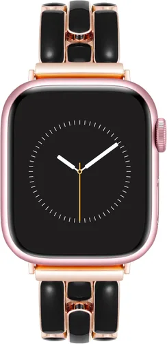 Vista 7 de Pulsera de moda Anne Klein para Apple Watch, segura, ajustable, correa de repuesto para Apple Watch, se adapta a la mayoría de muñecas
