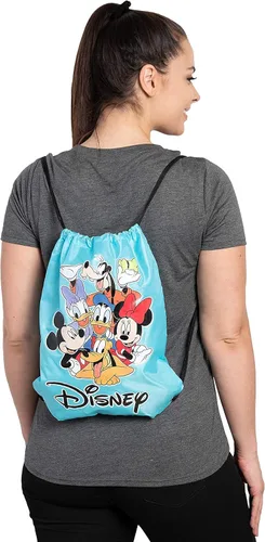 Vista 2 de Disney Bolso bandolera de 15" Mickey Mouse Minnie Donald Daisy Goofy Pluto Print, Varios