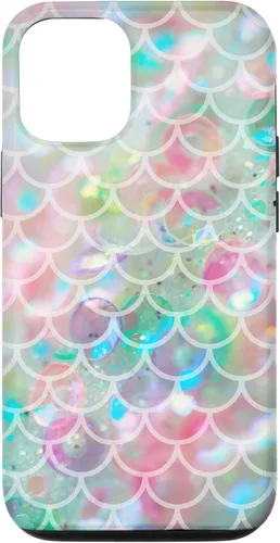 Vista 26 de Funda para iPhone 16 Mermaidcore Aesthetic Scales Ombre Pastel Sirencore