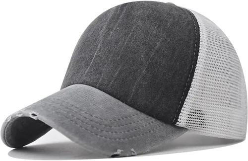 Vista 129 de Gorra de béisbol de ala corta, ajustable, de ala corta, para entrenamiento, pesca, atletismo, para correr