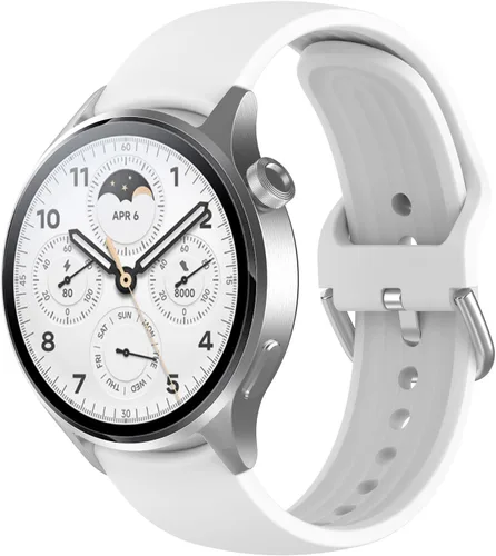 Vista 13 de Senter Correa de repuesto de liberación rápida de goma suave de 0.866 in para reloj inteligente Xiaomi S1 pro
