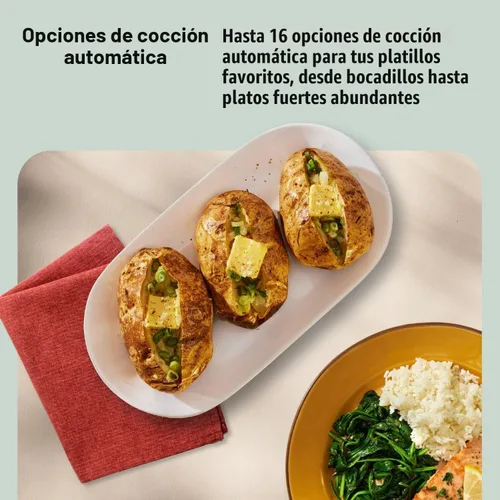 Vista 9 de Panasonic NN-SN68KS - Horno microondas compacto con potencia de 1200 W, sensor de cocción, botón de palomitas de maíz, descongelación rápida de 30
