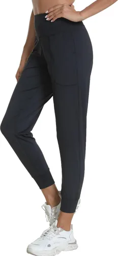 Vista 96 de Kcutteyg - Pantalones deportivos con bolsillos para mujer, diseño suave, ligero y de secado rápido, para entrenamiento, gimnasia, yoga y correr