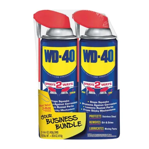 Vista 6 de WD-40 Fórmula original, producto multiuso, popote flexible EZ-Reach, 14.4 onzas [paquete doble]