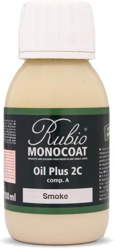 Vista 21 de Rubio Monocoat Muestra de Tinte y Acabado para Madera - Niebla 5% Aceite Plus Parte A Aceite de linaza para madera de secado rápido y ecológico