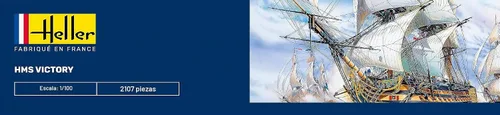 Vista 5 de Heller HMS Victory Boat Kit de construcción para más de 14 años