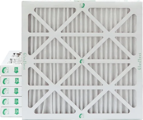Vista 6 de Glasfloss ZL 8x8x1 MERV 10 (FPR 5-6) Filtros de aire para caldera/aire acondicionado. (Caja de 6). Tamaño real: 8 x 8 x 7/8