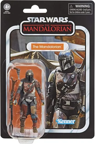 Vista 2 de STAR WARS The Vintage Collection The Mandalorian Toy - Figura de acción a escala de 3.75 pulgadas, juguetes para niños a partir de 4 años
