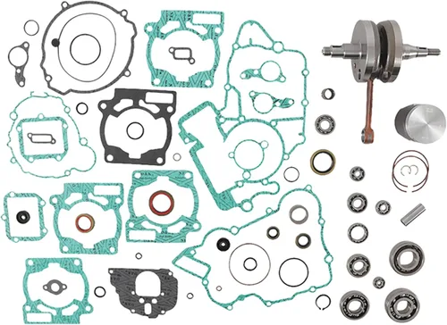 Vista 3 de All Balls Kits completos de reconstrucción del motor del conejo de la llave para KTM 200 XC-W (13-14) WR101-154 Reemplazo OEM, para vehículos