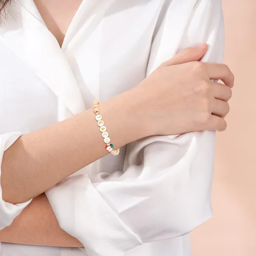 Vista 11 de PPJew Regalos para profesores, pulsera elástica de manzana para mujeres/hombres, regalos del día del maestro de parte de estudiantes
