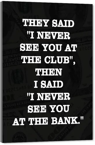 Vista 19 de Arte de pared motivacional Zero Talent Required - Póster de 10 claves del éxito, impresiones con citas positivas, decoración inspiradora de pared