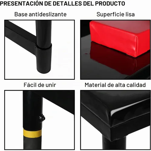 Vista 6 de INNOLIFE Mesa de batalla profesional de lucha con brazo con correa de muñeca, mesa de entrenamiento de competición para gimnasio en casa