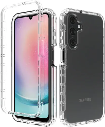 Vista 9 de Funda híbrida para Samsung Galaxy A16 5G, protección contra caídas, resistente, resistente, antideslizante, antiarañazos, funda protectora