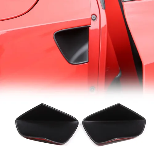 Vista 10 de Cubierta exterior de la manija de la puerta, 2 unidades, compatible con Corvette C7 Stingray 2014-2019, cubierta de protección contra arañazos