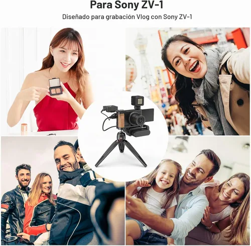 Vista 2 de SMALLRIG Soporte en forma de L con zapata fría para cámara digital Sony ZV1 - 2936
