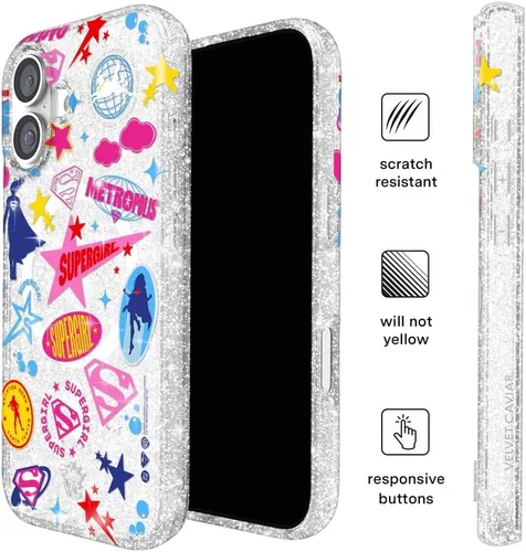 Vista 1420 de VELVET CAVIAR Funda para iPhone 15, compatible con MagSafe, probada contra caídas de 10 pies, fundas protectoras de diseño, leopardo color rosa