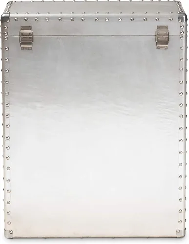 Vista 7 de Baxton Studio Estanterías y gabinetes multiusos, plata