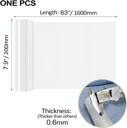 Vista 5 de KEBE Protector de arañazos para puerta, protege la pared de tus muebles con una cubierta transparente de alta calidad resistente para arañazos