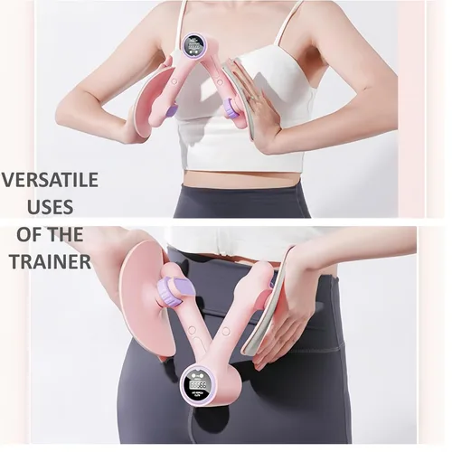 Vista 5 de Entrenador de muslos ejercitador Kegel, entrenador de suelo pélvico, entrenador Kegel para rehabilitación posparto, recortadora interna del muslo