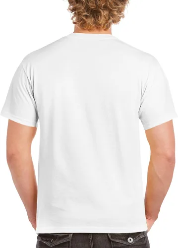 Vista 2 de Gildan G2000 - Camiseta de algodón para hombre Blanco