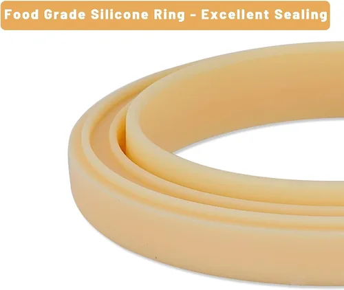 Vista 5 de Anillo de vapor de silicona de 2.126 in, 2 unidades de accesorios Breville para máquina Breville Espresso 878/870/860/840/810/500/450/Sage
