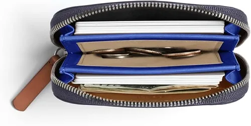 Vista 2 de Bellroy Folio Mini (Wallet, Bolsa de monedas), CarbónCobalt, Casual